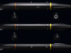 Lockheed Martin Mako Missile 3D Model