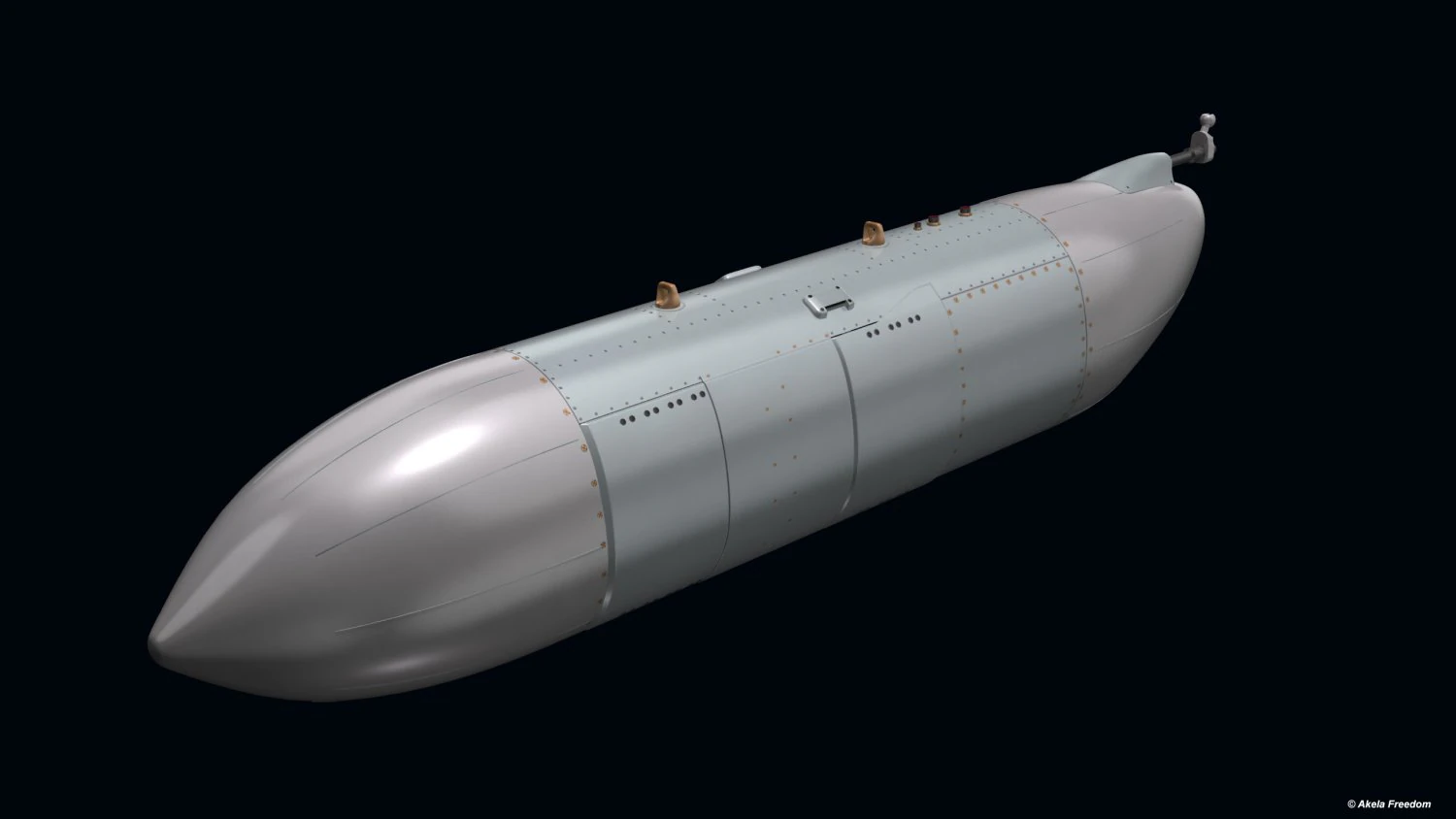 ALQ-249 Next Generation Jammer 3D Model .c4d .max .obj .3ds .fbx .stl .blend 