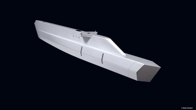 Sensor Pod for F-22 Raptor 3D-Modell .c4d .max .obj .3ds .fbx .stl .blend 