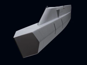 Sensor Pod for F-22 Raptor 3D Model