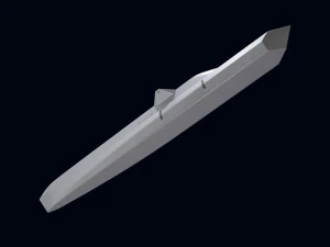 Sensor Pod for F-22 Raptor 3D Model