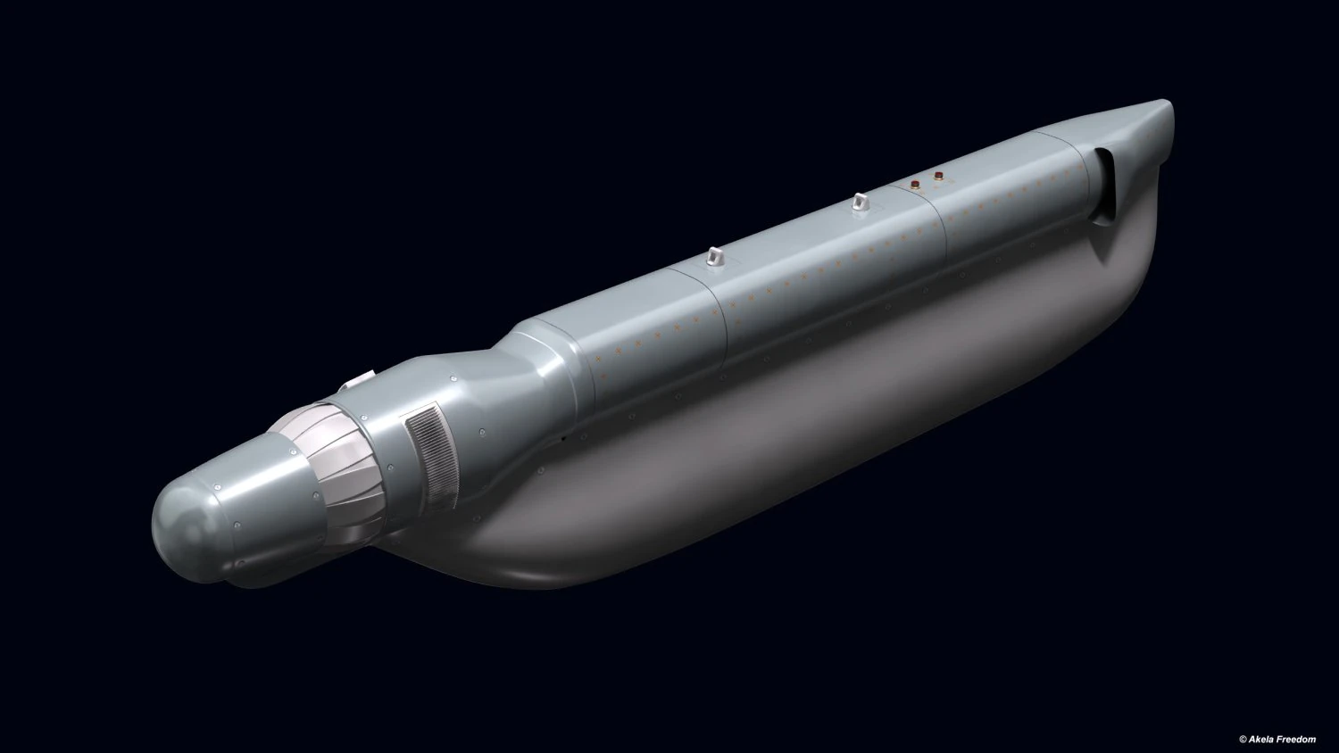 Next Generation Jammer Low Band 3D Model .c4d .max .obj .3ds .fbx .stl .blend