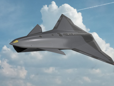 Airbus Wingman 3D Model