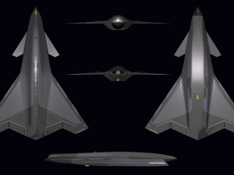 Airbus Wingman 3D Model