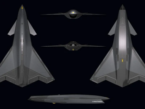 Airbus Wingman 3D Model