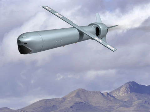 Misil del demonio del viento Modelo 3D