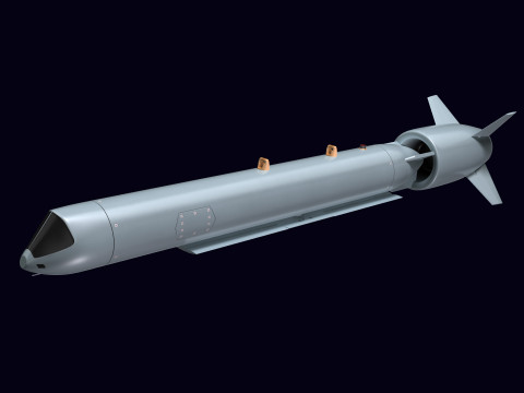 Wind Demon Missile 3D 模型