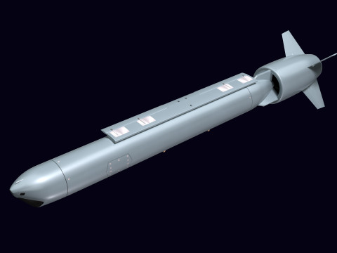 Wind Demon Missile 3D 模型