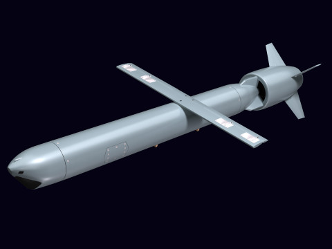 Wind Demon Missile 3D 模型