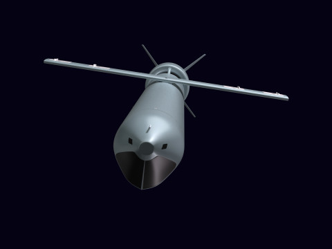 Wind Demon Missile 3D 模型