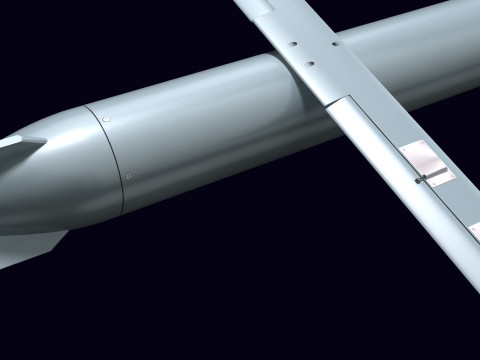 Wind Demon Missile 3D 模型