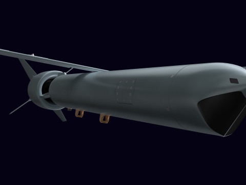 Wind Demon Missile 3D 模型