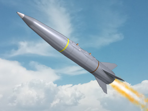 Air LORA Missile 3D 모델