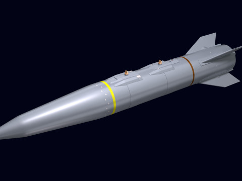 Air LORA Missile Modello 3D