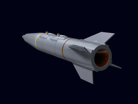 Air LORA Missile 3D Model