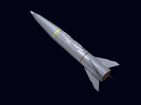 Air LORA Missile Modello 3D