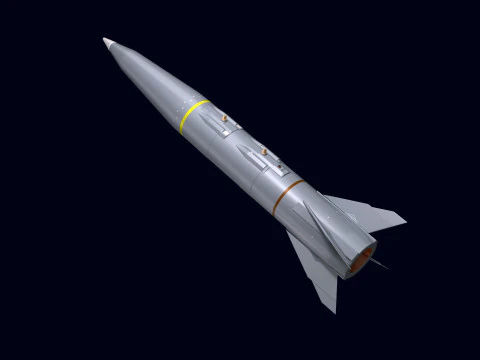 Air LORA Missile 3D Model