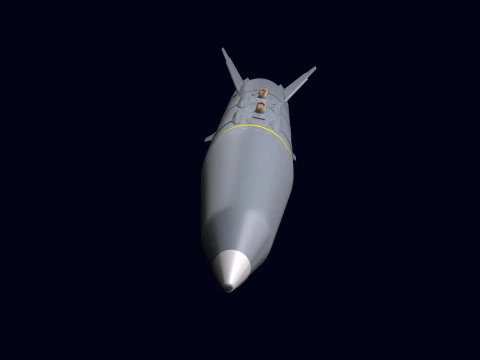 Air LORA Missile 3D Model
