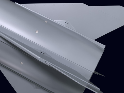 Air LORA Missile Modello 3D