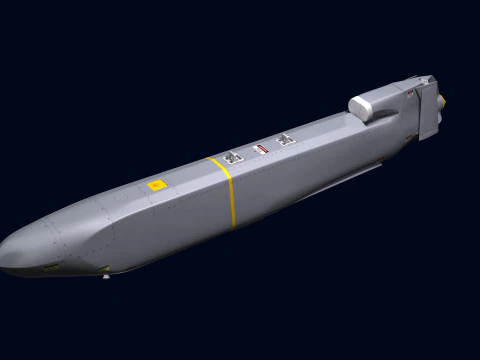 AGM-86B Cruise Missile 3D Model