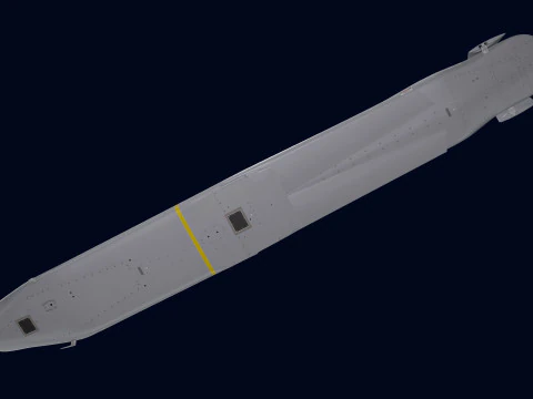 AGM-86B Cruise Missile 3D Model
