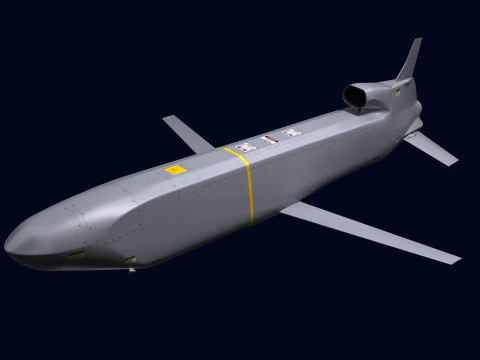 AGM-86B Cruise Missile 3D Model