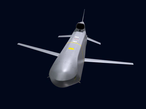 AGM-86B Cruise Missile 3D Model