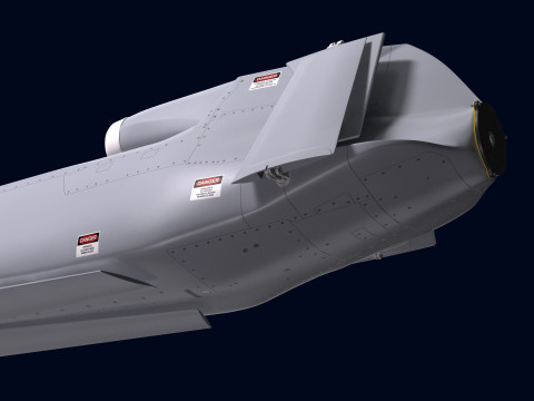 AGM-86B Cruise Missile 3Dモデル