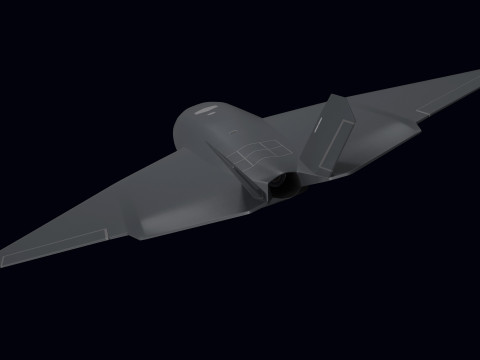 BAE ACP UCAV 3D Modell