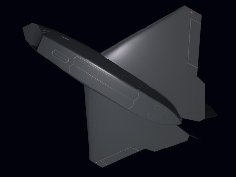 BAE ACP UCAV 3D Modell