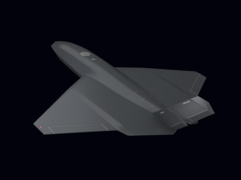 BAE ACP UCAV 3D Modell