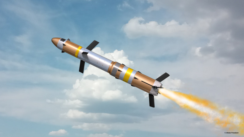 AGM-176 Griffin 3D Модель .c4d .max .obj .3ds .fbx .stl .blend 