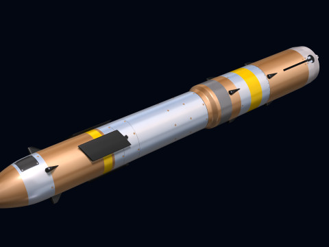 AGM-176 Griffin 3D Модель