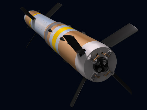 AGM-176 Griffin 3D Модель