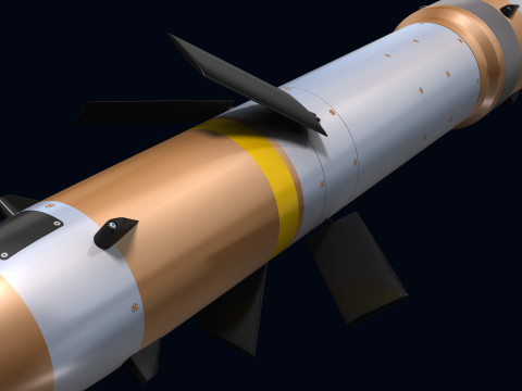 AGM-176 Griffin 3D Модель
