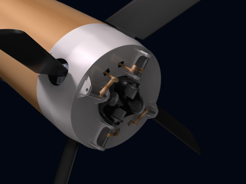 AGM-176 Griffin 3D Модель