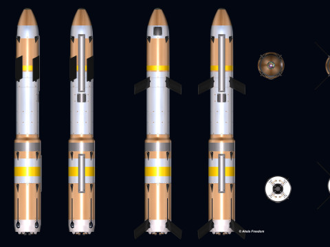 AGM-176 Griffin 3D Модель
