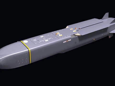 SCALP EG Missile 3D Model