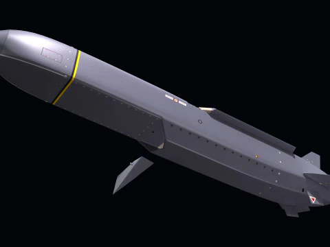 SCALP EG Missile 3D Model