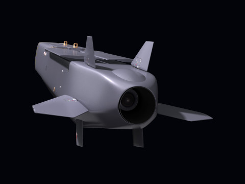 SCALP EG Missile 3D Model