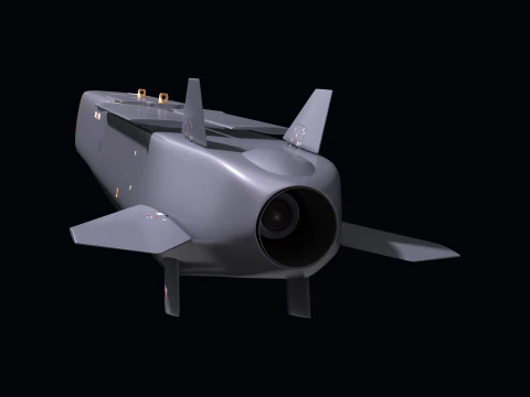 SCALP EG Missile 3D Model