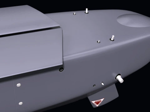 SCALP EG Missile 3D Model