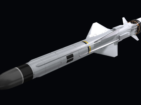 Exocet MM40 3D Model