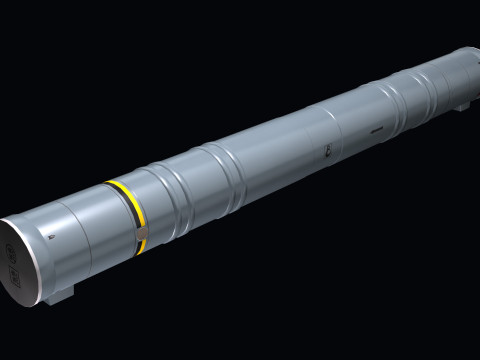 Exocet MM40 3D Model