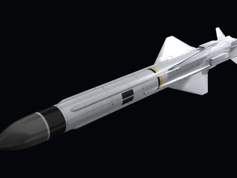 Exocet MM40 3D Model