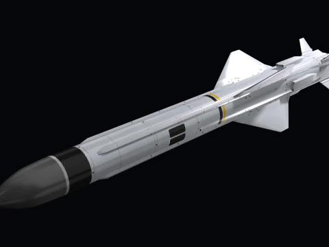 Exocet MM40 Model 3D