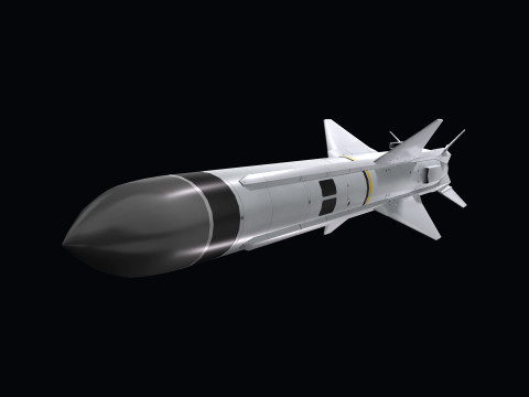 Exocet MM40 3D Model