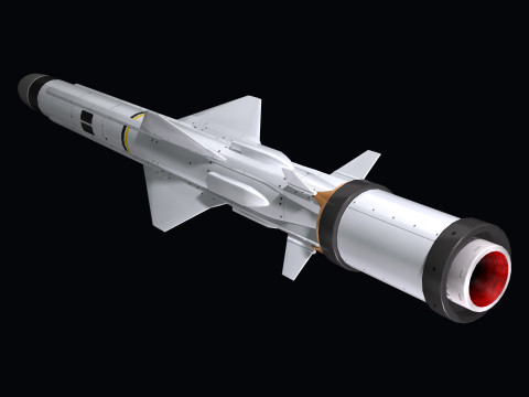 Exocet MM40 3D Model