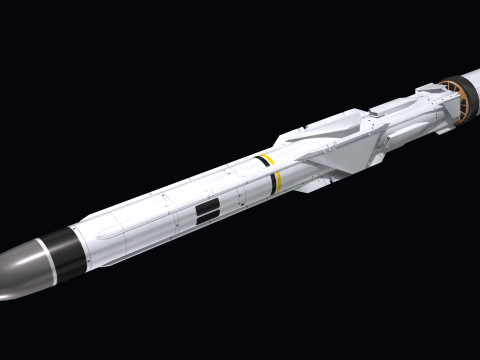 Exocet MM40 3D Model