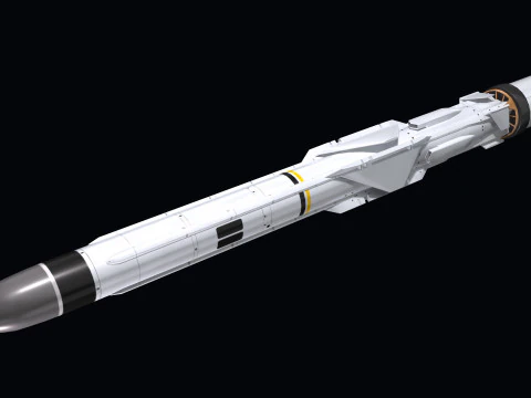 Exocet MM40 Model 3D